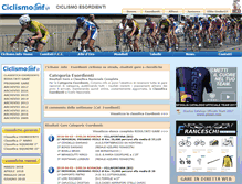 Tablet Screenshot of esordienti1.ciclismo.info