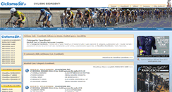 Desktop Screenshot of esordienti.ciclismo.info