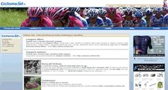 Desktop Screenshot of ciclismo.info
