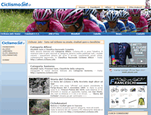 Tablet Screenshot of ciclismo.info