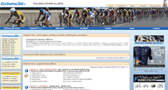 Desktop Screenshot of donne-allieve.ciclismo.info