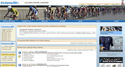 Desktop Screenshot of donne-juniores.ciclismo.info